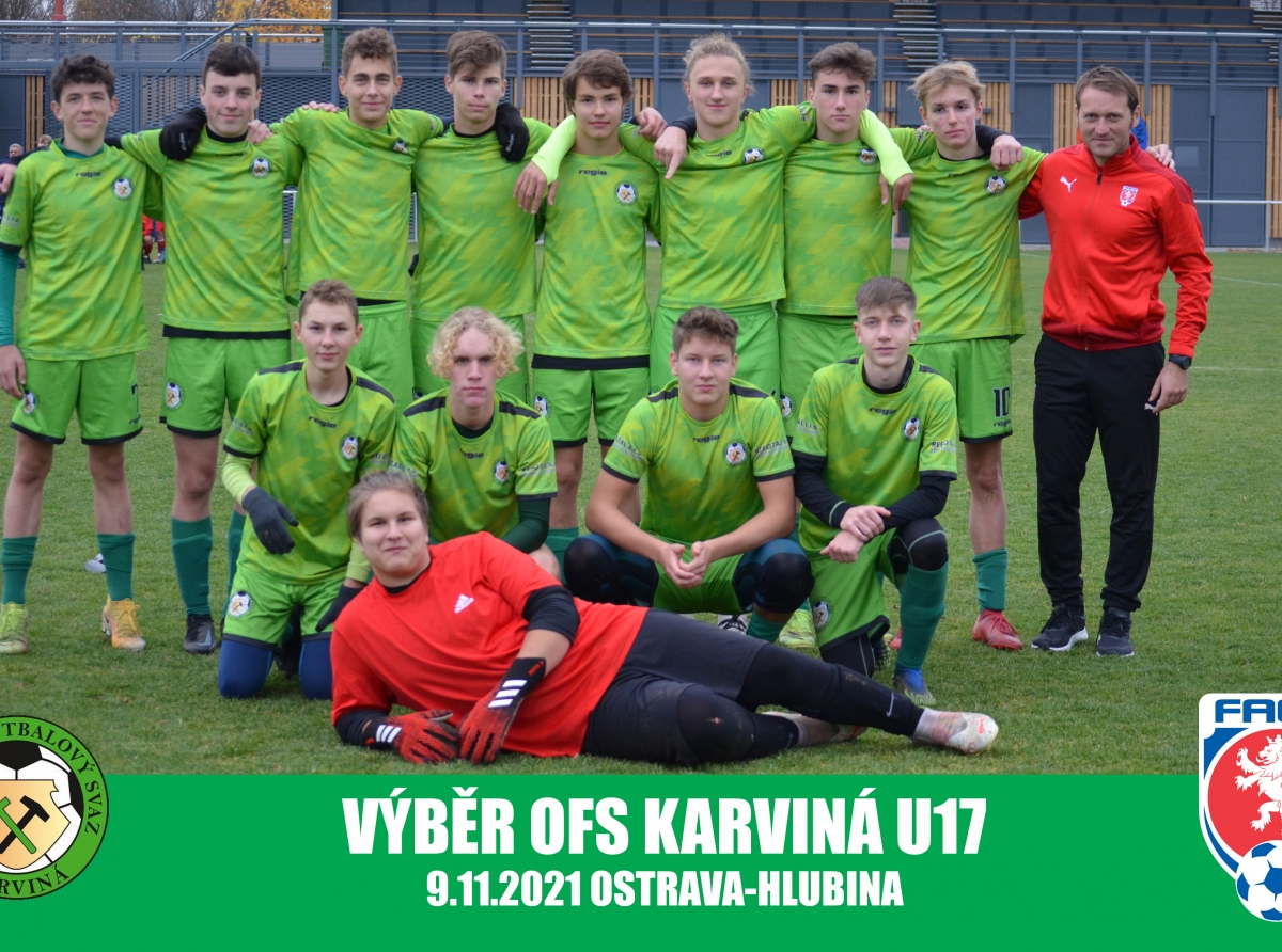 Výběr OFS Karviná U17 v Ostravě